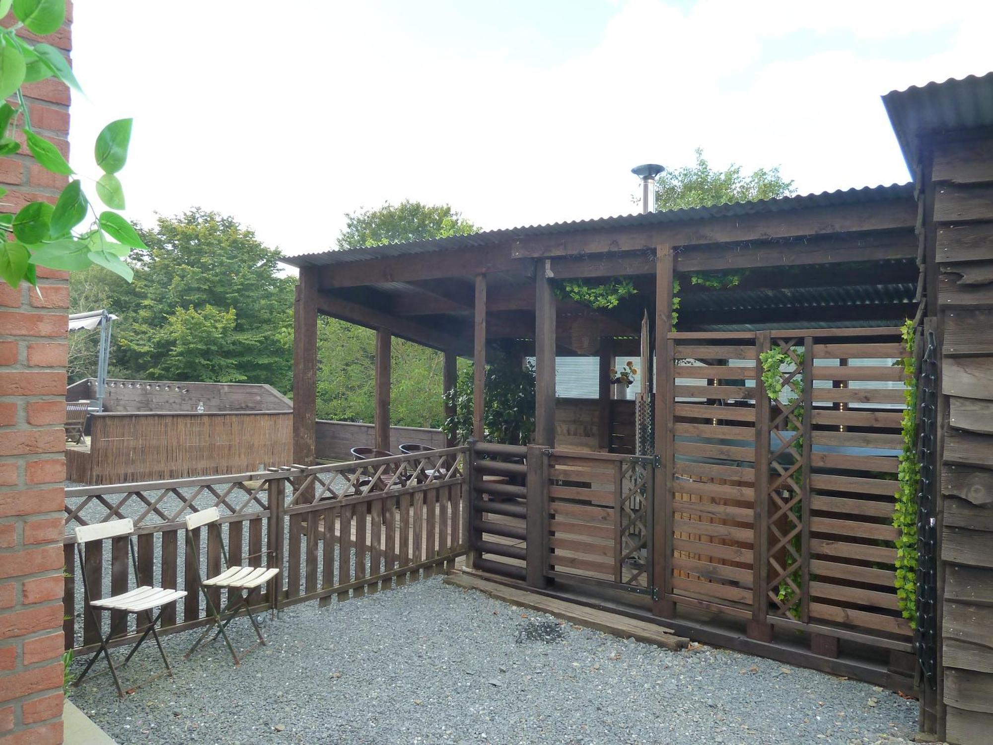 'Chez Lulu' - Gite Cocon Avec Bain Nordique Ardenne Nassogne Exteriör bild